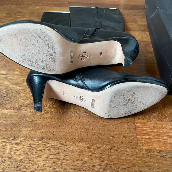 Cole Haan Black Leather Boots, Great Condition - Picture 6 of 8